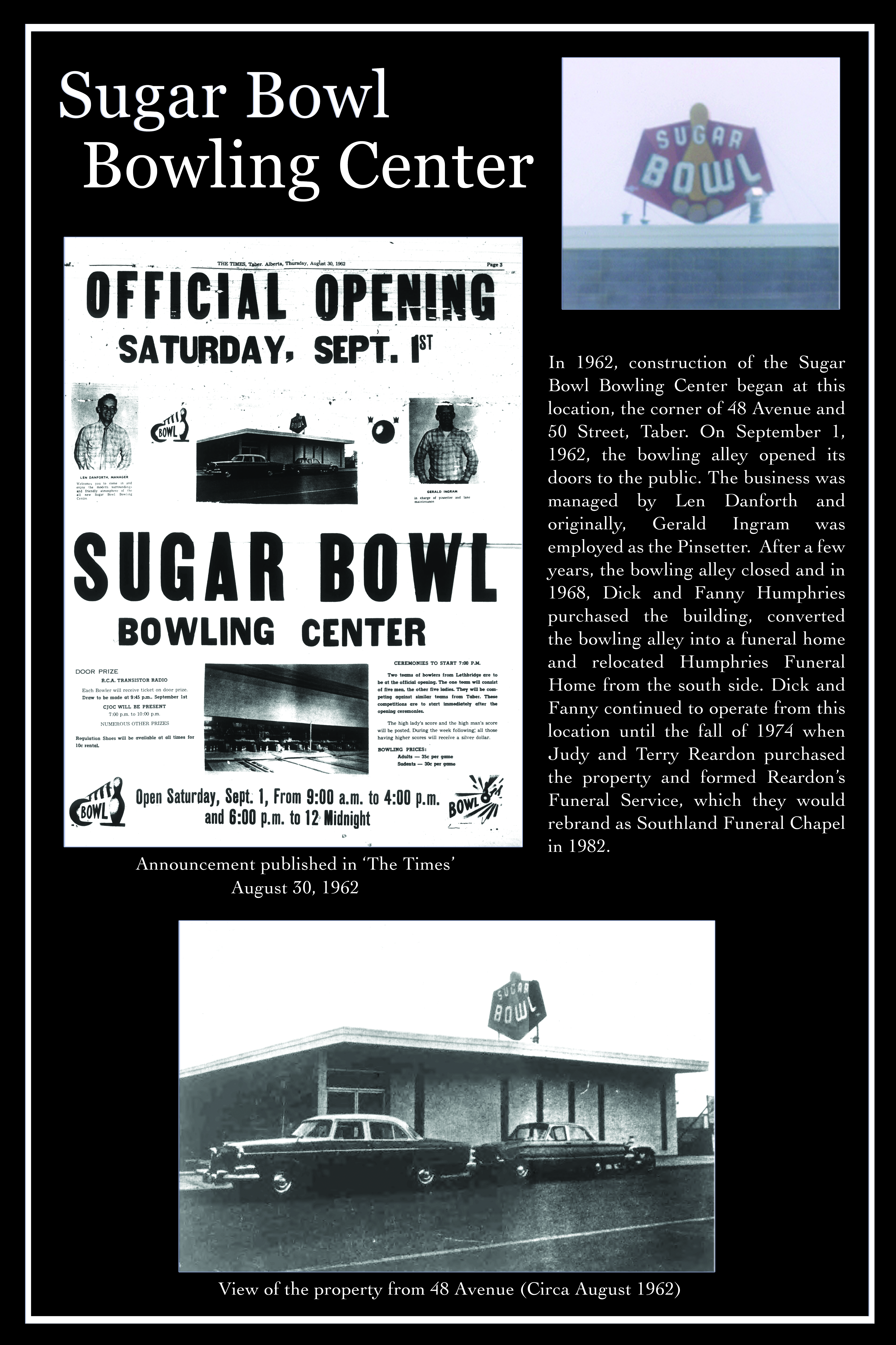 South land bowling frame